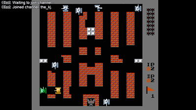 然而我和荣生结缘却恰恰相反——坦克大战中有个设定:如果玩家击中了